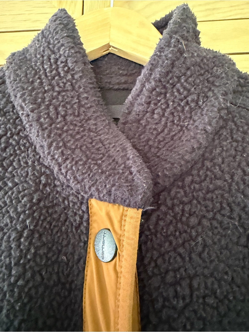 Carhartt Women's Relaxed Fit Sherpa Fleece Snap Front Vest / Medium / 8-10 - Picture 6 of 14